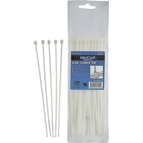 Prosource Cable Tie 7.5In 50Lb 100Pc Clr CV190-1003L